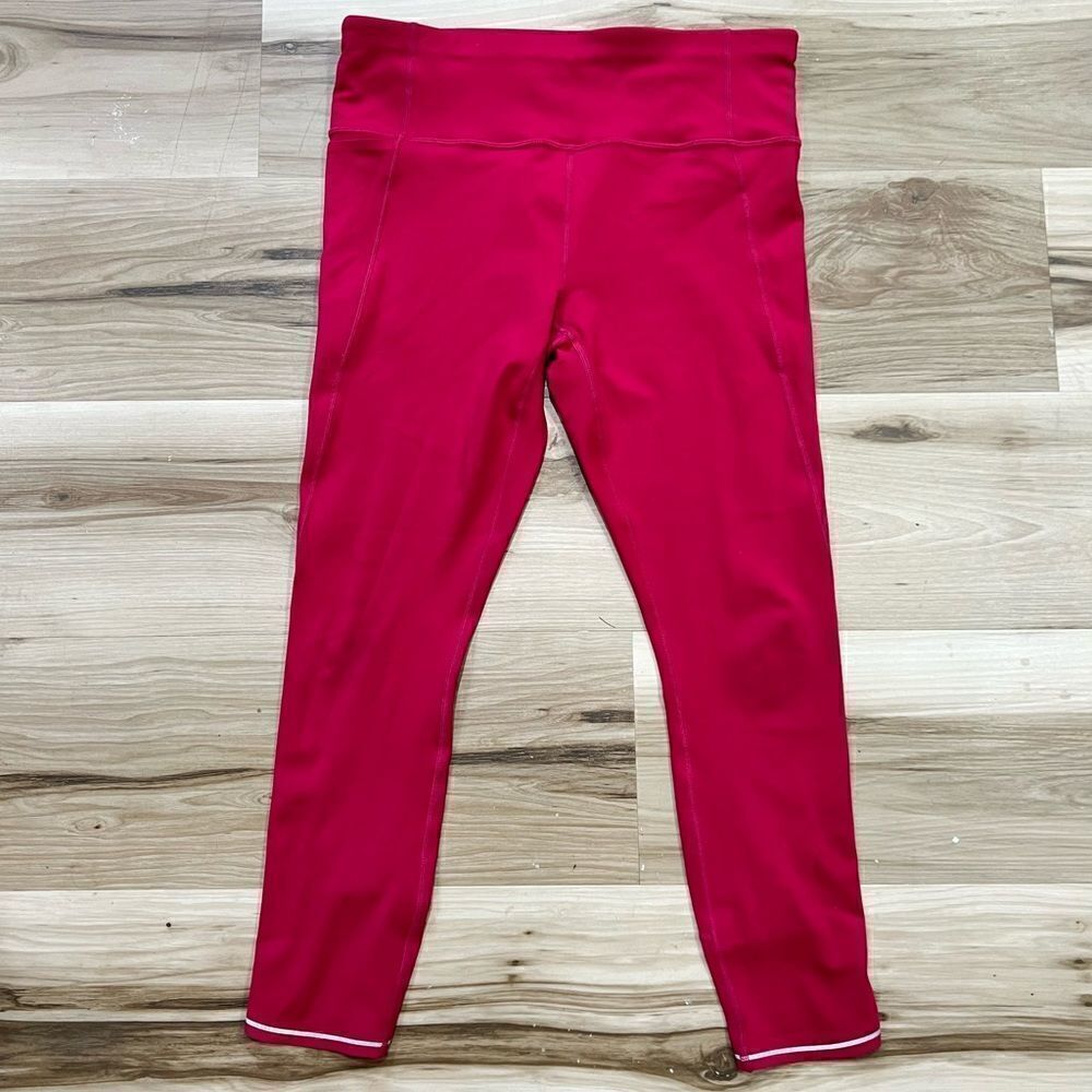 Athleta Run Free 7/8 Tight Leggings Reflective Women’s Small Petite